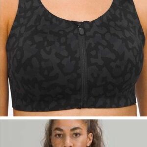 Lululemon Black High Support Sports Bra